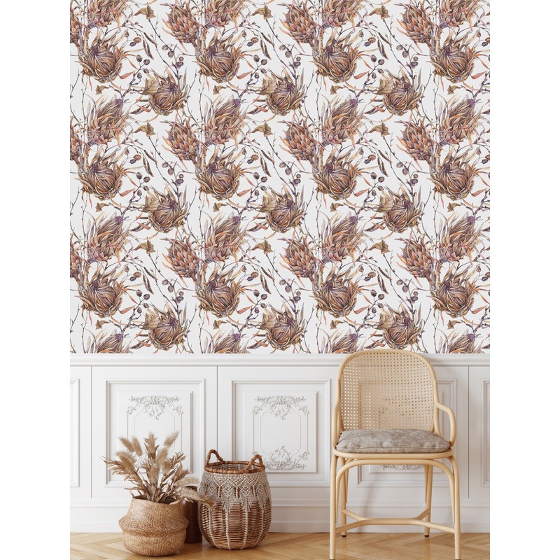 Dried Exotic Flowers Wallpaper