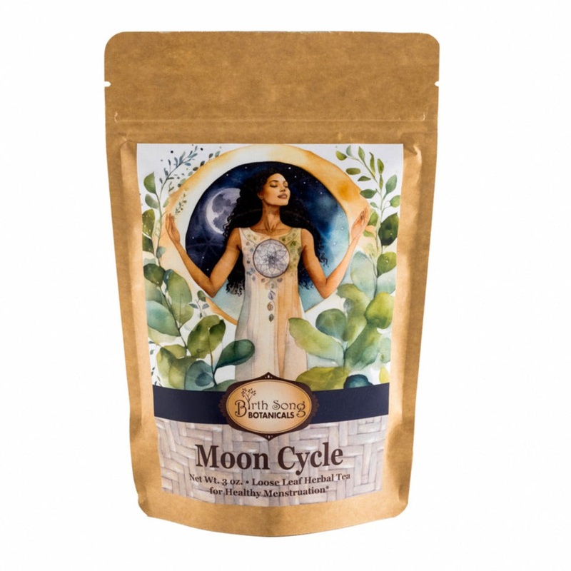 Moon Cycle Herbal Tea with Mugwort for Women, Menstruation, and Hormonal Harmony* Loose Leaf 3 oz.
